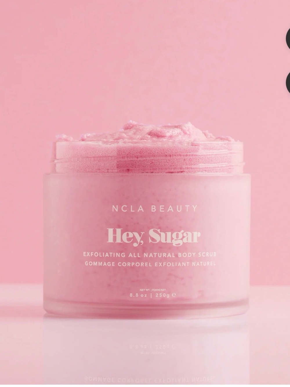 Hey, Sugar Exfoliating Body Scrub - Pink